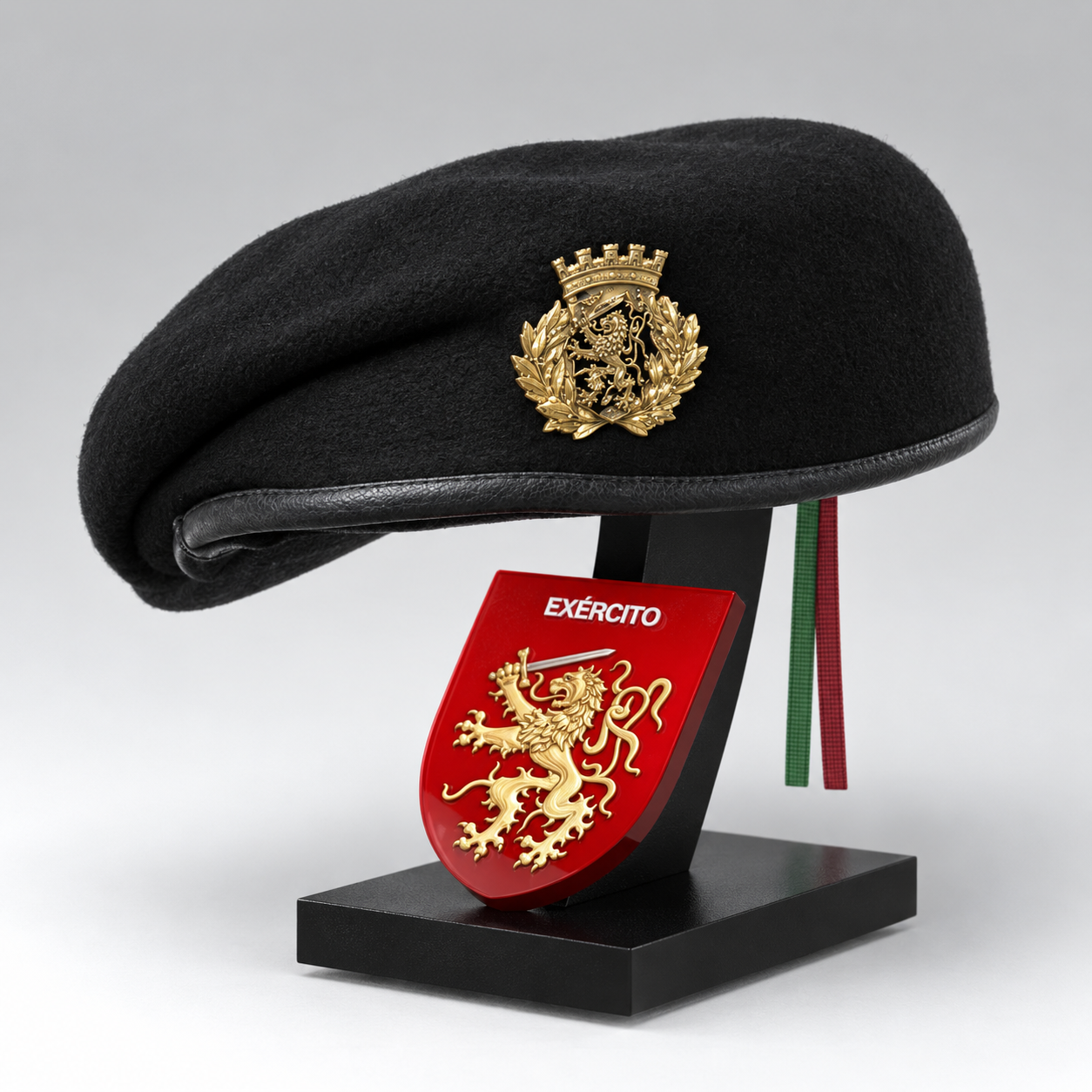 Boina Exército — preta